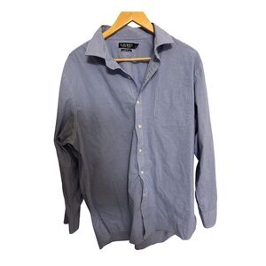 Ralph Lauren Blue Casual Button Down Shirt